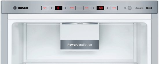 Bosch koelkast KGE49AICA - vrijstaand - RVS