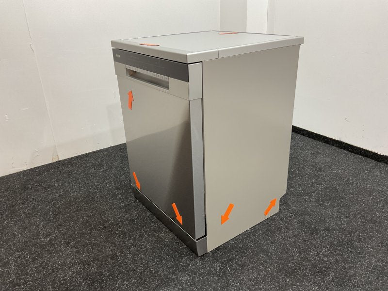 ETNA vrijstaande vaatwasser VWV243RVS