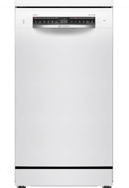 Bosch smalle vaatwasser SPS4EMW61E - Vrijstaand - Wit
