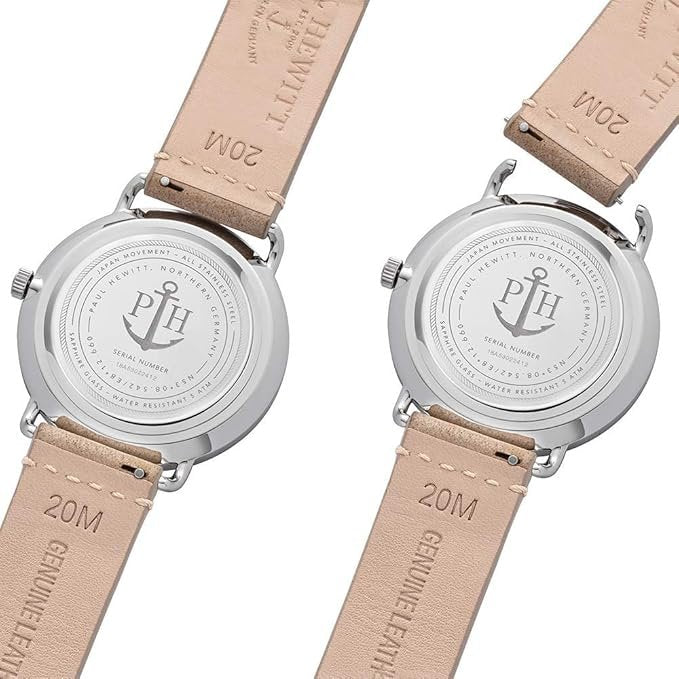 PAUL HEWITT Breakwater Black Sunray herenhorloge