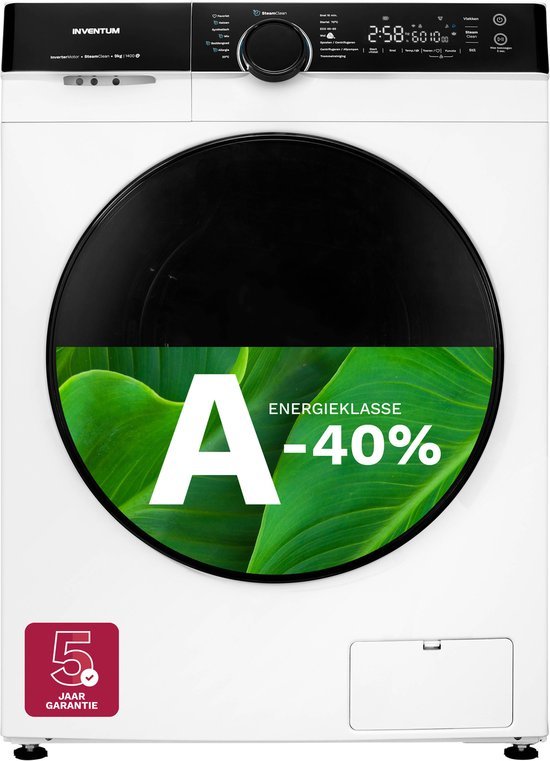 Inventum wasmachine VWM9010W - 9kg