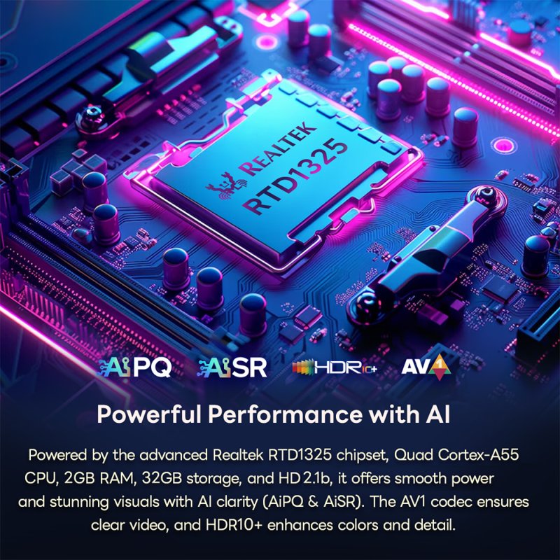 RockTek GT1 UHD Streamer