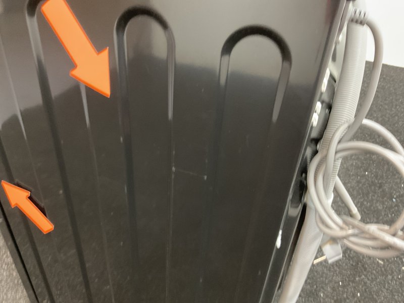 Inventum wasmachine VWM8030B - 8kg - Zwart