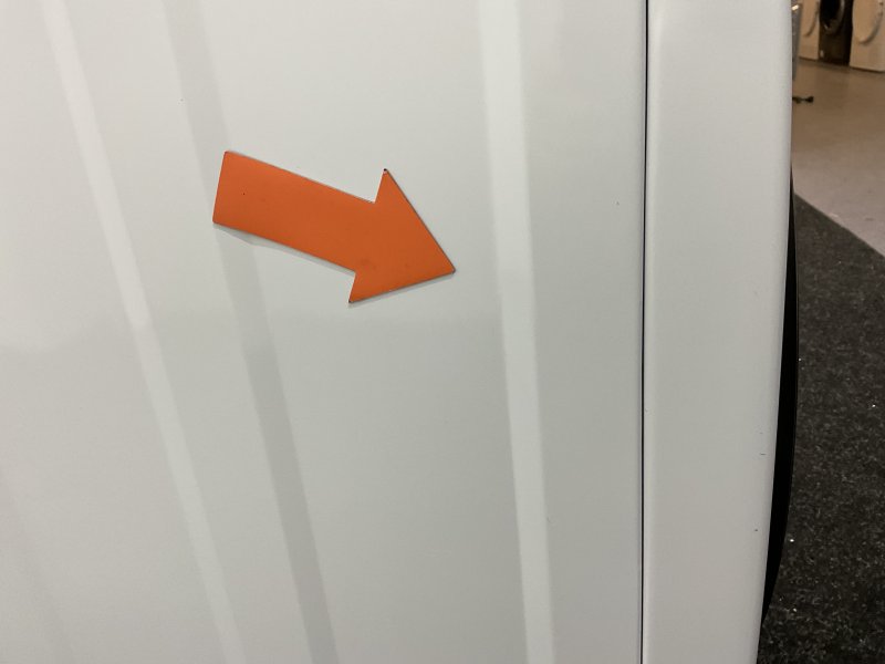 Samsung was-droogcombinatie WD80TA049BE - Wit