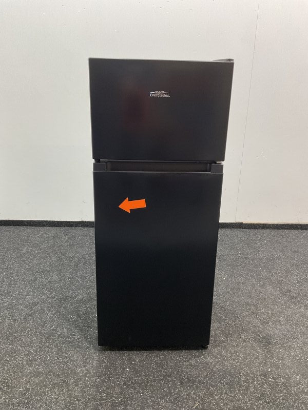 Everglades koelkast EVTD3020 - Zwart - 124 Liter