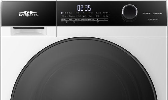 Everglades wasmachine EVWM71411AW - 7KG - Alpine Wit