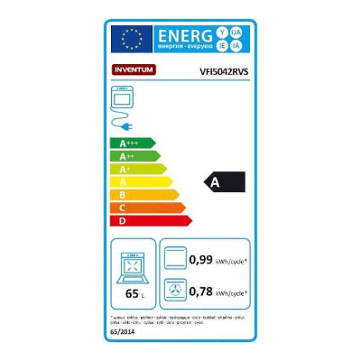 Inventum vrijstaand inductie fornuis VFI5042RVS