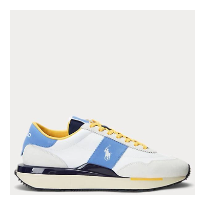 Ralph Lauren Train 89 Suede-Panelled Trainer mt 43