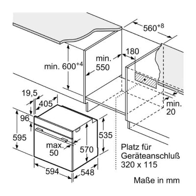 Neff oven E2CCG6AK0 - inbouw