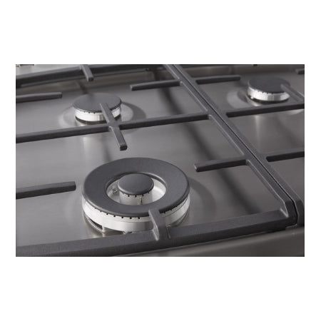 Inventum gasfornuis VFG6034WGRVS - Vrijstaand