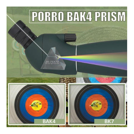 Svbony SV28PLUS Spotting Scope, 75x70mm BAK4 FMC, Telescoop, Monoculair