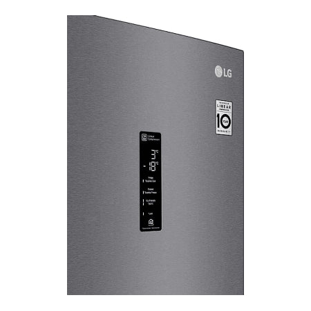 LG koelkast GBB61DSHMN - Vrijstaand - RVS