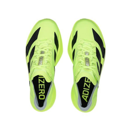 Adidas Adizero Adios Pro 4 - heren sportschoen - maat 41 1/3 - neon geel / zwart