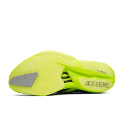 Adidas Adizero Adios Pro 4 - heren sportschoen - maat 41 1/3 - neon geel / zwart