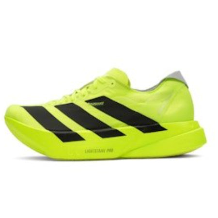 Adidas Adizero Adios Pro 4 - heren sportschoen - maat 41 1/3 - neon geel / zwart