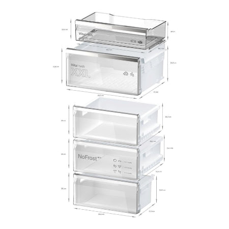 Bosch koelkast KGN39AIAU - Serie 6 - No Frost