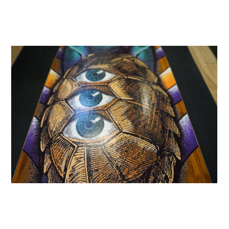 Timber Tortuga 2.0 - 116 cm - Stiff - Longboard (zelfbouw)