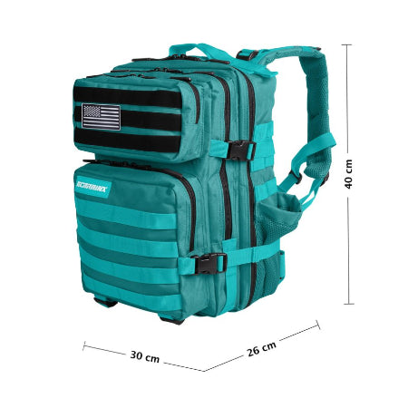 25L tactische rugzak All In Turkoois