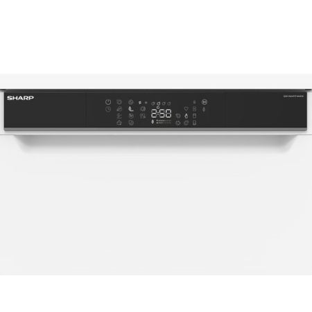 Sharp vaatwasser QWNA4YF44AWEU - vrijstaand - wit