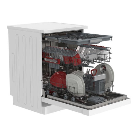 Sharp vaatwasser QWNA4YF44AWEU - vrijstaand - wit