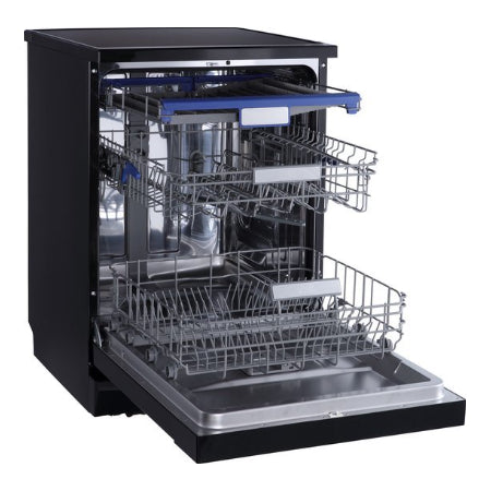 ETNA vaatwasser VWV240CZWA - Vrijstaand - Zwart