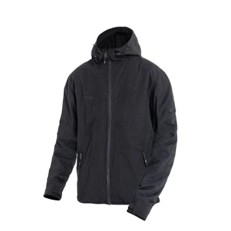 John Doe XTM Hoodie Rip Stop Hooded Jacket Maat XXL - Zwarte Motorjas