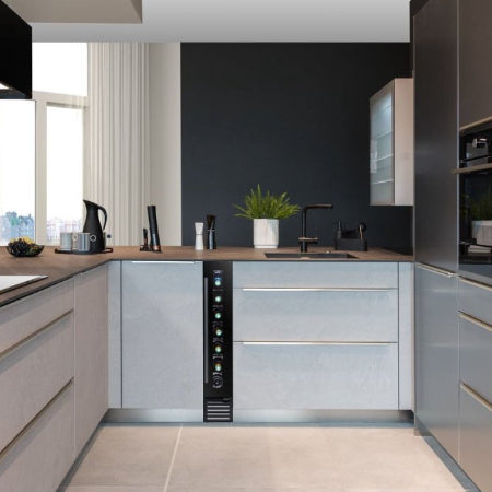 Climadiff onderbouw wijnkoelkast CBU7S1B - 6 flessen