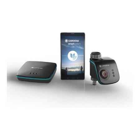 GARDENA Smart Water Control set Besproeiingscomputer - 1min tot 10u - 6 Besproeiingen Per Dag