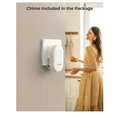 REOLINK Video Doorbell PoE Camera – 2K IP Security Camera Outdoor with Chime V2