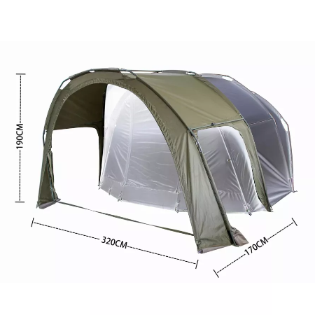Aanbouw voor karpertent - Anaconda Cusky Prime Dome 190 Lounge Cap tent