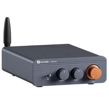 2.0 Versterker - Fosi Audio BT20A Pro Bluetooth - 300W x 2 - Klasse D Amp