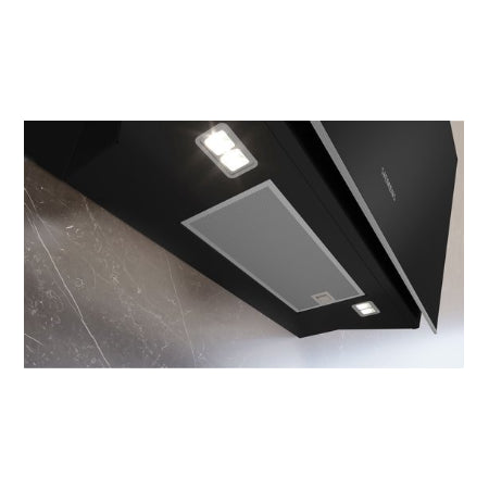 Siemens schuine afzuigkap LC91KLT60 - 90 cm - Zwart