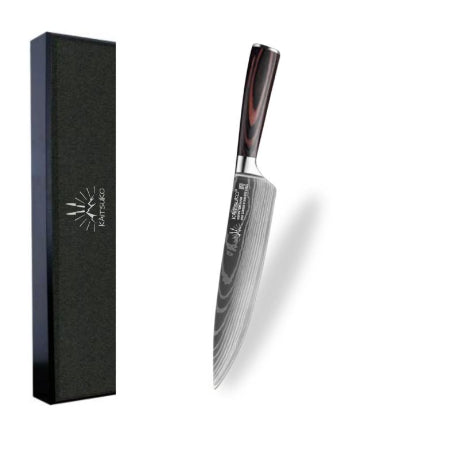 Set van 3 Japanse messen - Chef Tanaka - Forest Wood