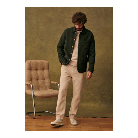 Heren Jas Nelson - Kleur Kaki - Maat XL