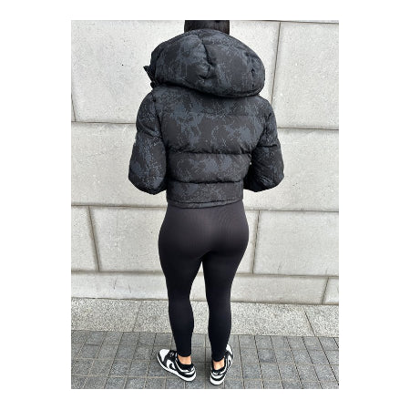 Concrete Dames Puffer Jacket - Black - Maat 40