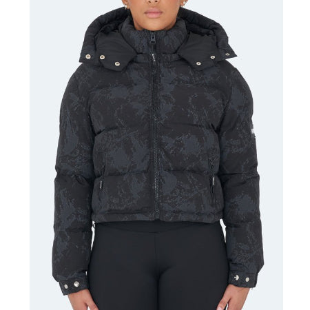 Concrete Dames Puffer Jacket - Black - Maat 40