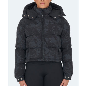 Concrete Dames Puffer Jacket - Black - Maat 40