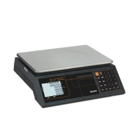 Gram elektronische keukenweegschaal tot 15 kg - RVS