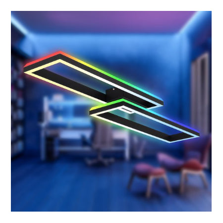 BRILONER - LED Plafondlamp - met afstandsbediening