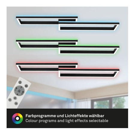 BRILONER - LED Plafondlamp - met afstandsbediening