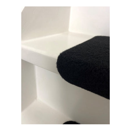 Trapmatten - 15 stuks - Robuust diep zwart - 65x22x3,5 cm - Rechthoekig