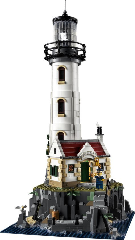 LEGO Ideas Gemotoriseerde vuurtoren met Lichtjes - 21335