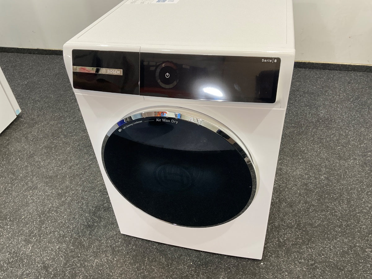 Bosch WRB247C5NL Serie 8 - Wasdroger - Warmtepompdroger - Energielabel A - Blijvend energiezuinig met de zelfreinigende condensor - Zeer stil - 9 kg - Air Max Dry: perfecte droogresultaten en laag energieverbruik