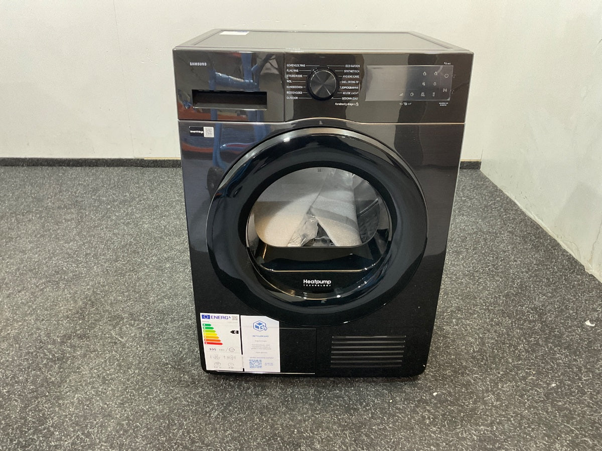 Samsung Warmtepompdroger DV90DG52A0ABEN - 9kg - Zwart - NL/FR