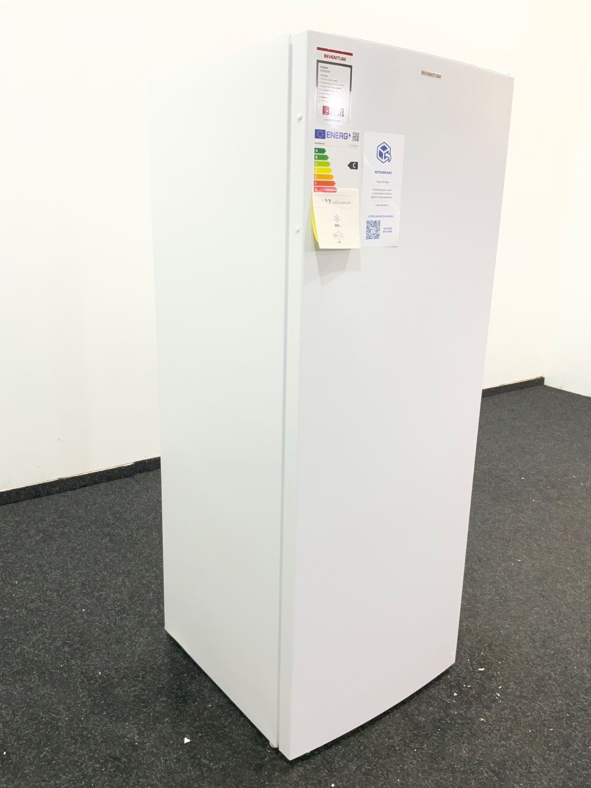 Inventum vrieskast VR1430W - 161 liter - Wit
