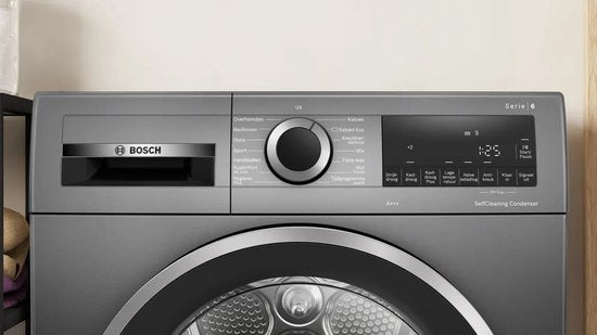 Bosch Warmtepompdroger WQG235DINL - Cast Iron Grey