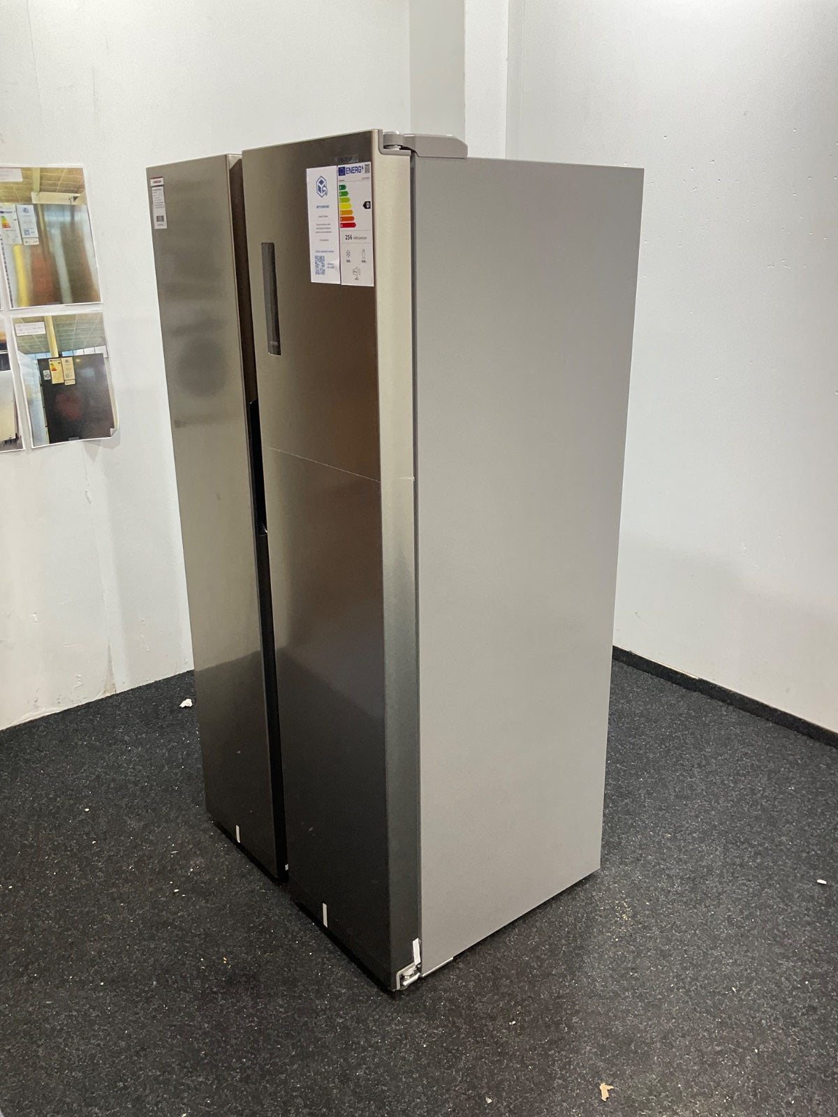 Inventum Amerikaanse koelkast SKV0178R - RVS