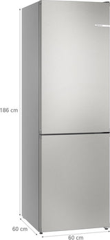 Bosch koelkast Serie 4 KGN362I1F - Total No Frost - RVS
