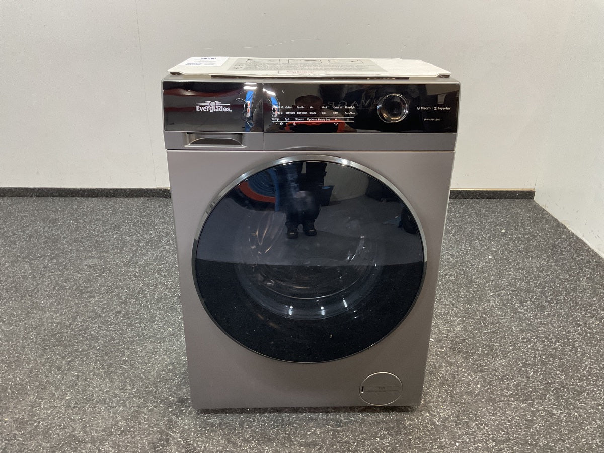 Everglades wasmachine EVWM71412AG - 7kg - Grijs
