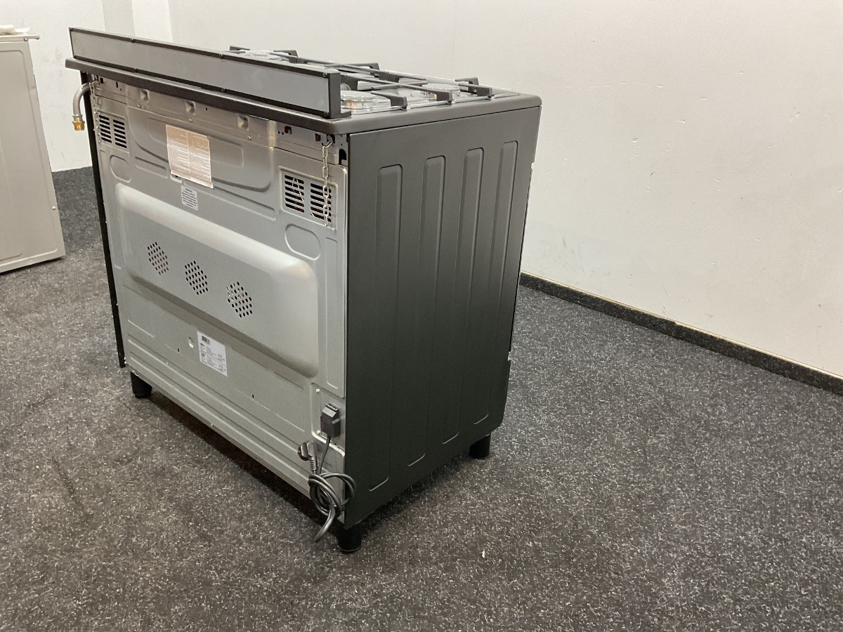 Everglades gasfornuis EVCK9020 - Mat Zwart - 90cm